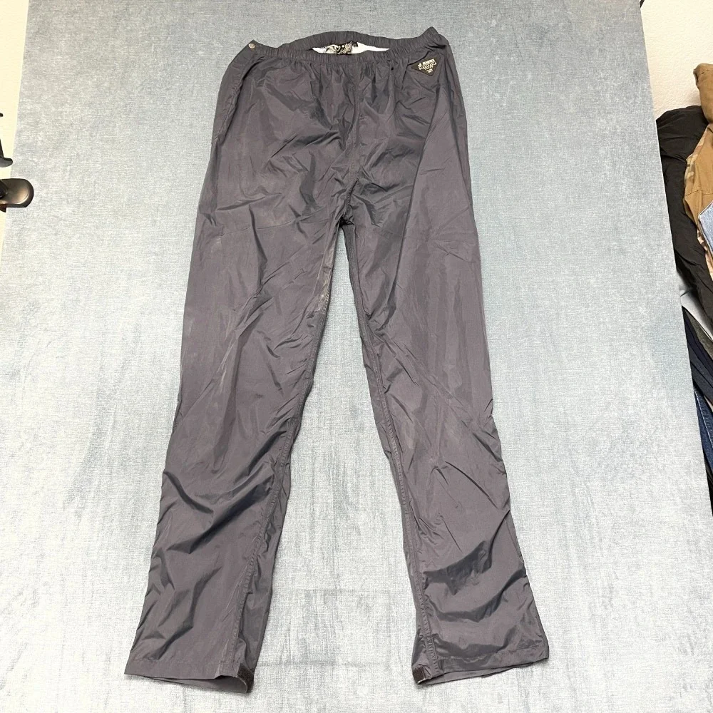 Jeantex Track Rain Pants Mens XL Gray Breathable Training Waterproof T3000
